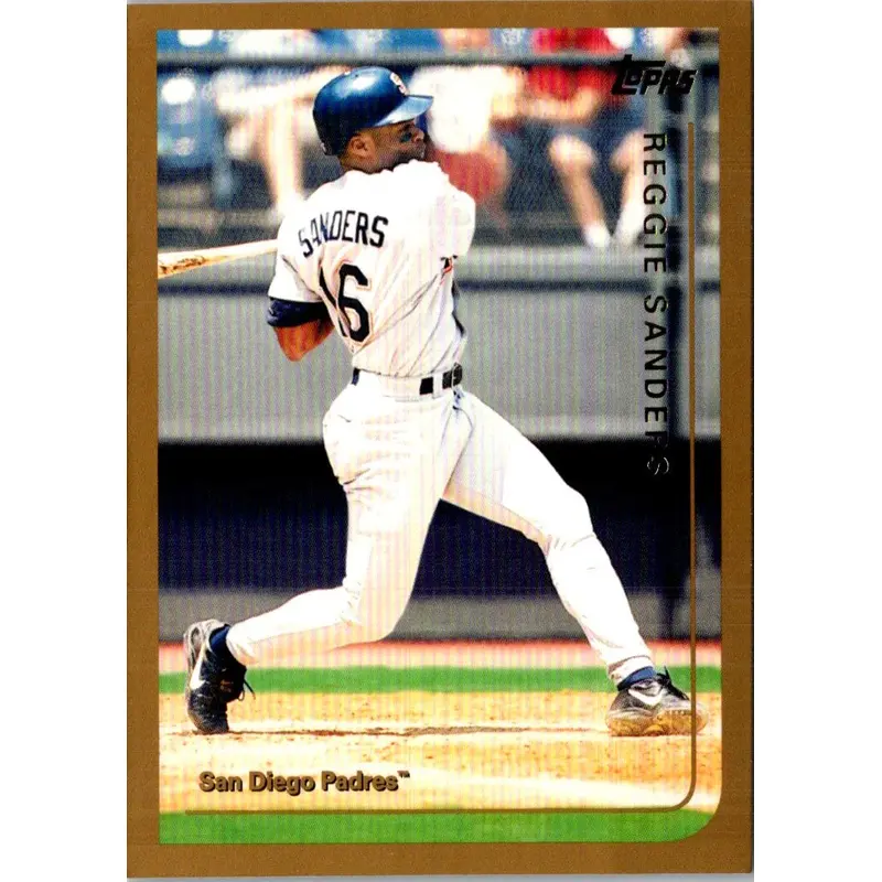 1999 Topps Traded & Rookies Reggie Sanders #T76