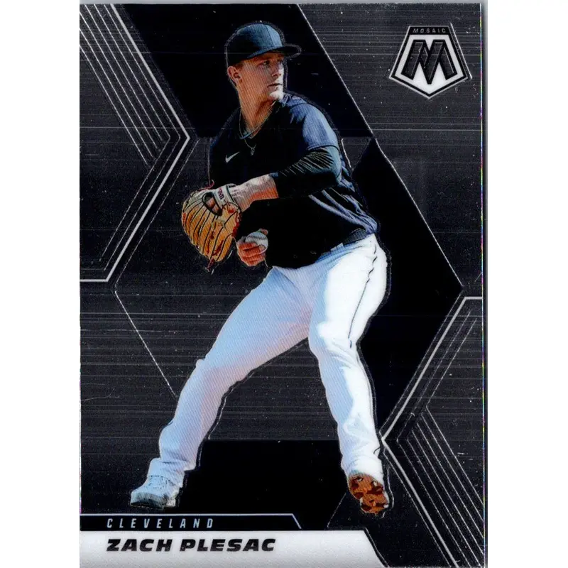 2021 Panini Mosaic Zach Plesac #105