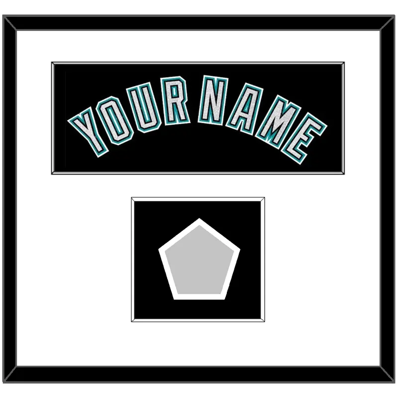 Florida Name & World Series Patch - Alternate Black (2003-2011) - Single Mat 1