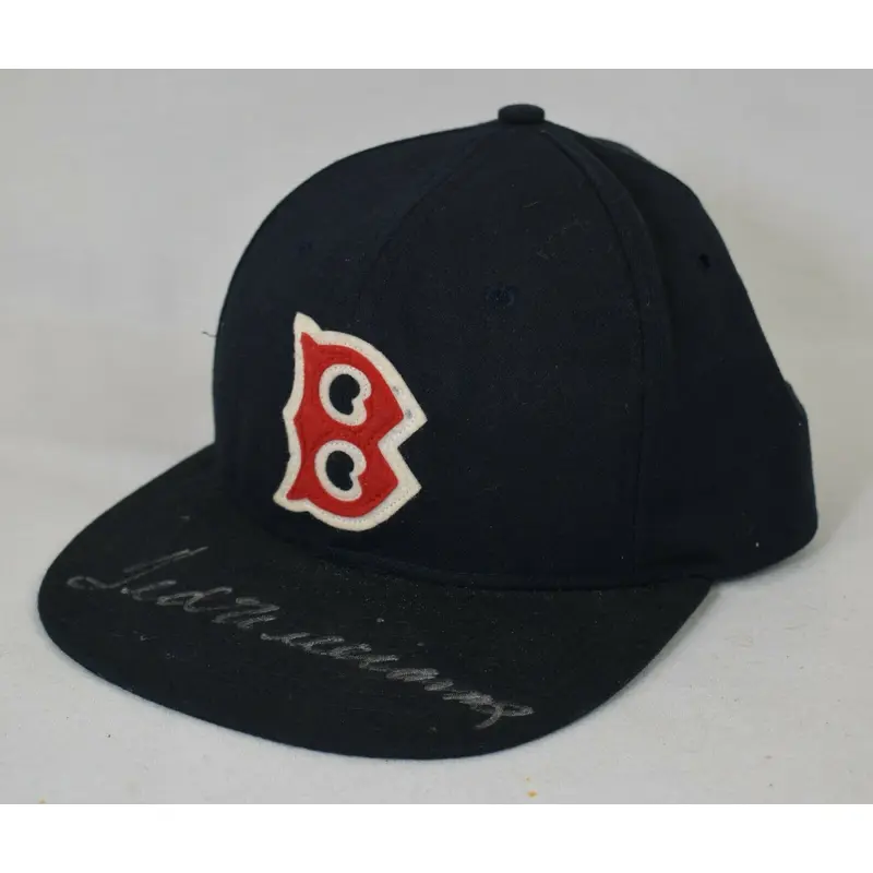 Ted Williams Signed Autographed Boston Red Sox Hat Cap With PSA DNA COA