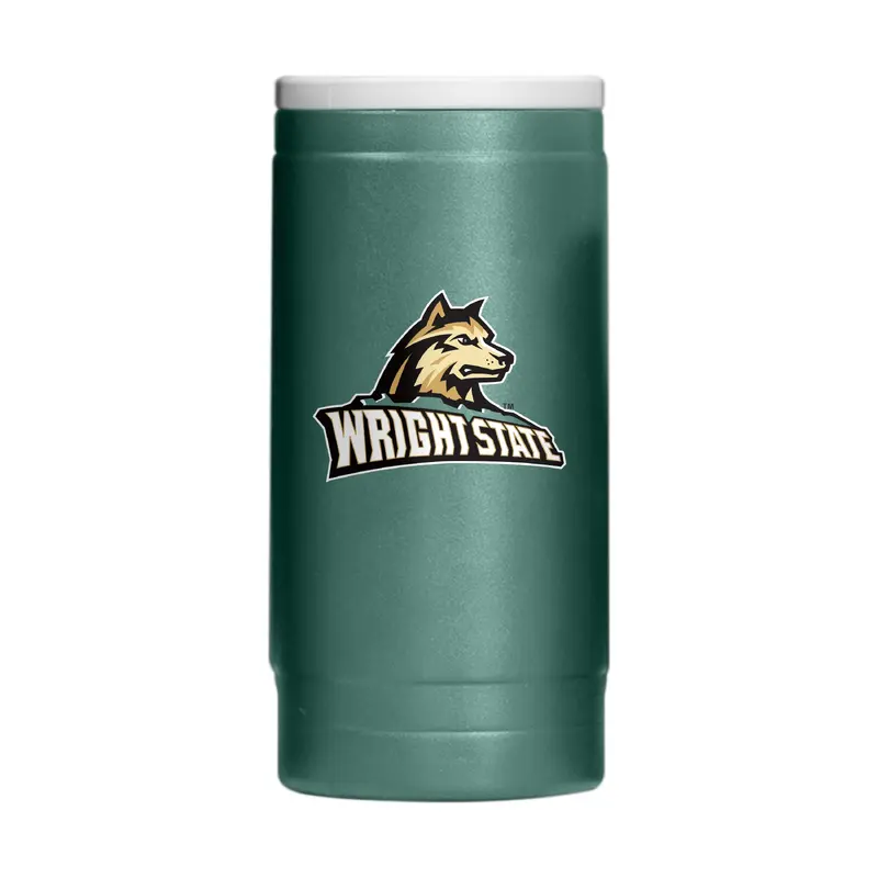 Wright State 12oz Flipside Powdercoat SlimCan Coolie