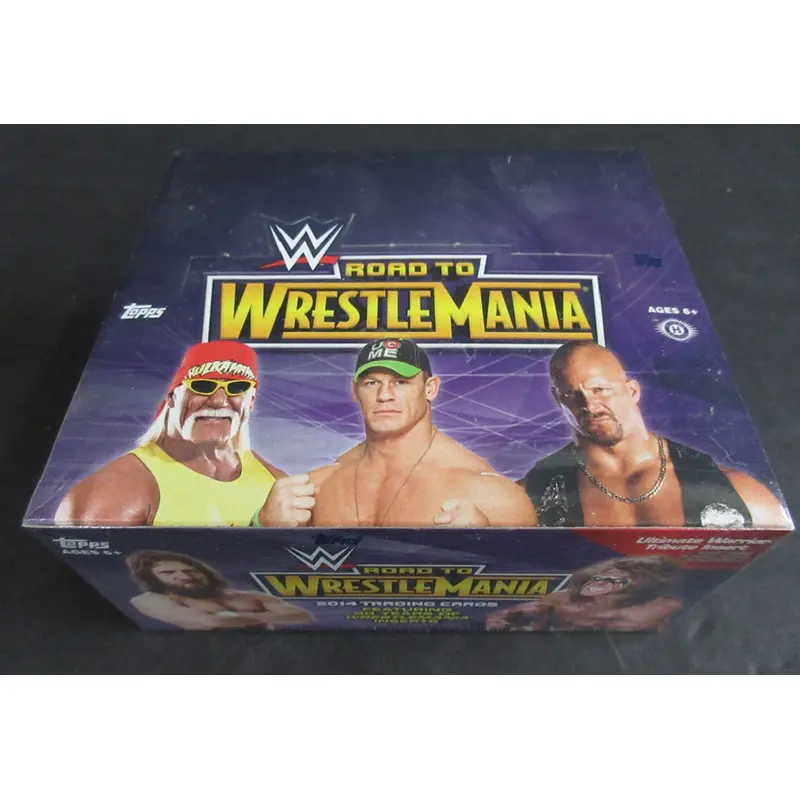 2014 Topps WWE Wrestling Road To WrestleMania Box (Hobby).