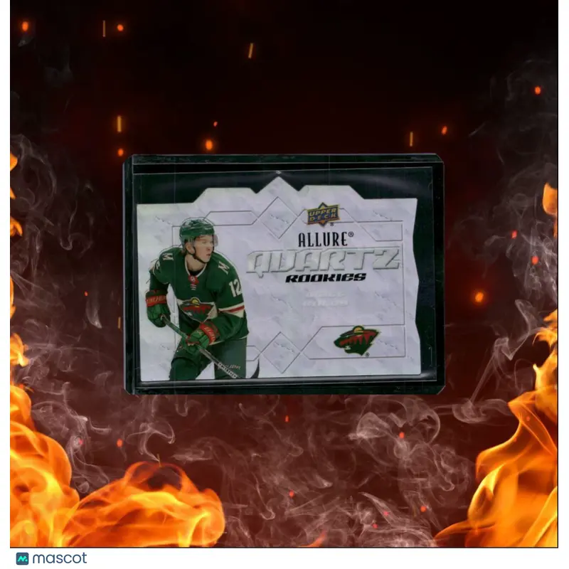 2022-23 Upper Deck Allure Matt Boldy Quartz Die-Cut Rookie #RDT-10