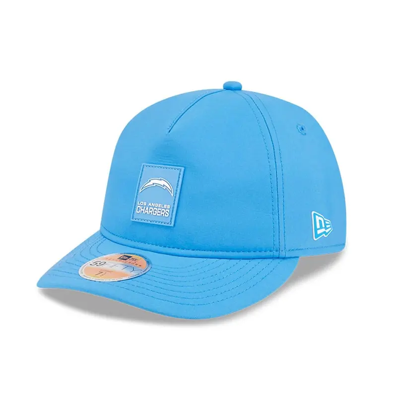 LA Chargers NFL Sideline 2025 Blue Retro Crown 59FIFTY Fitted Cap