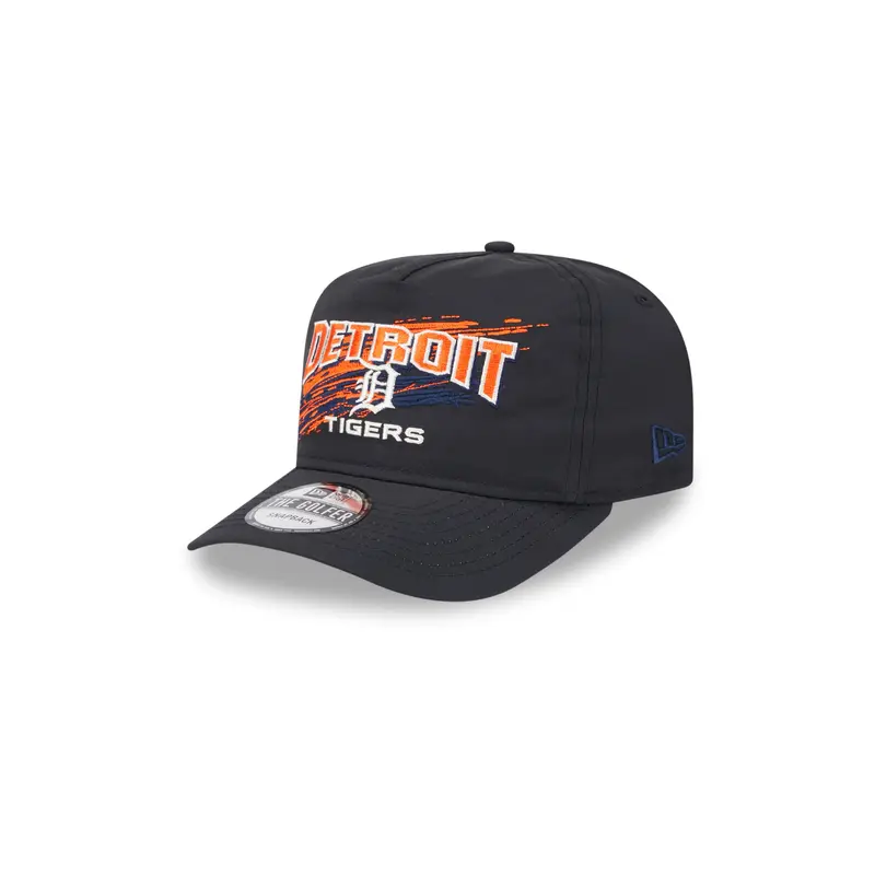New Era - Detroit Tigers- Throwback Brush - Golfer - Black