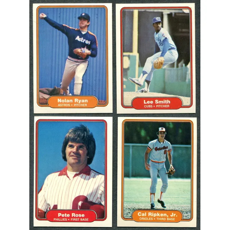 1982 Fleer Baseball Complete Set NM (660) (23-344)