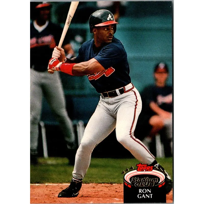 1992 Stadium Club Ron Gant #730