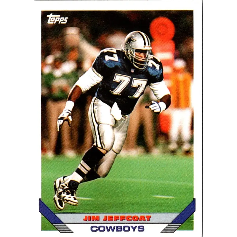 1993 Topps Jim Jeffcoat #549