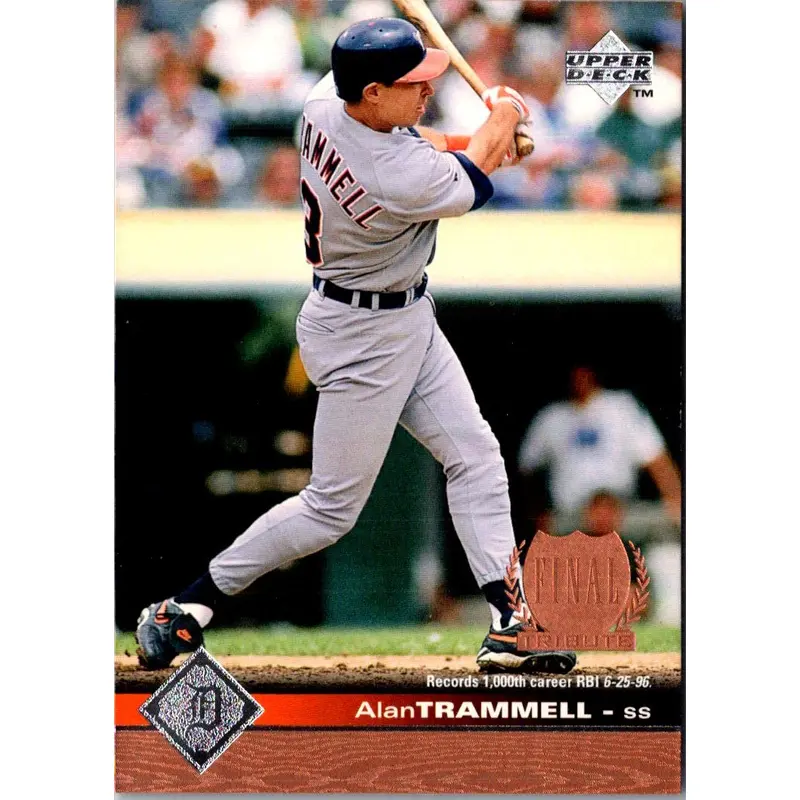1997 Upper Deck Alan Trammell #75