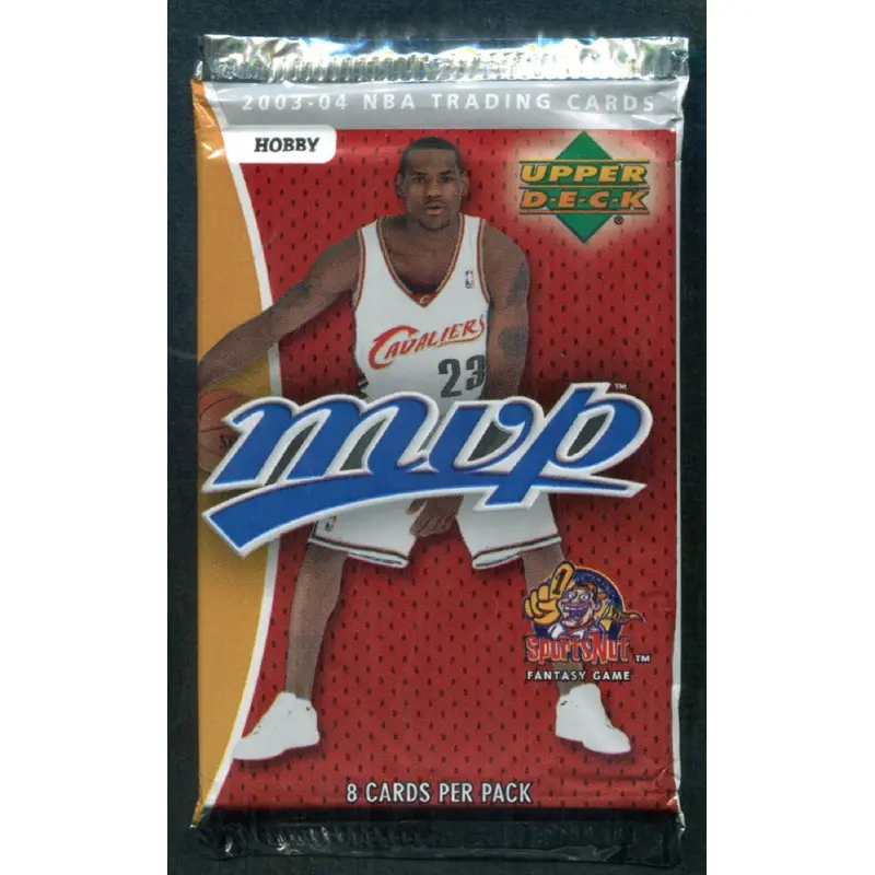 2003/04 Upper Deck MVP Basketball Unopened Pack (Hobby)