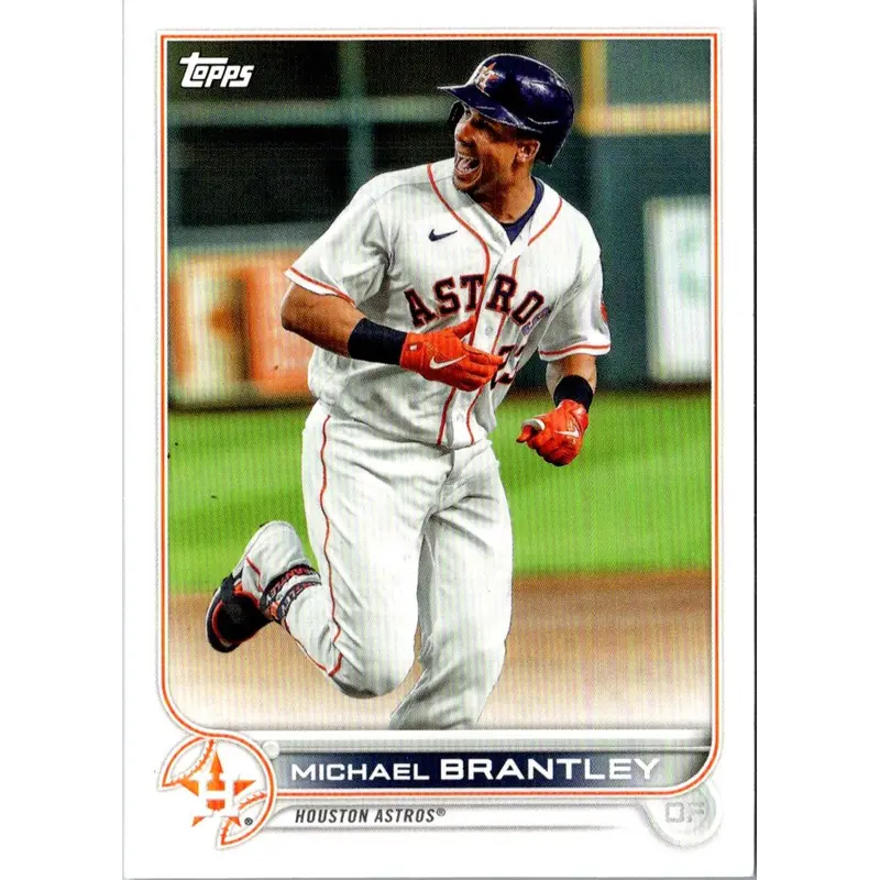 2020 Topps Houston Astros Michael Brantley #HOU-5