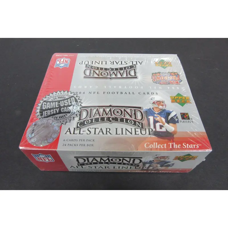 2004 Upper Deck Diamond Collection Football Box (Retail)