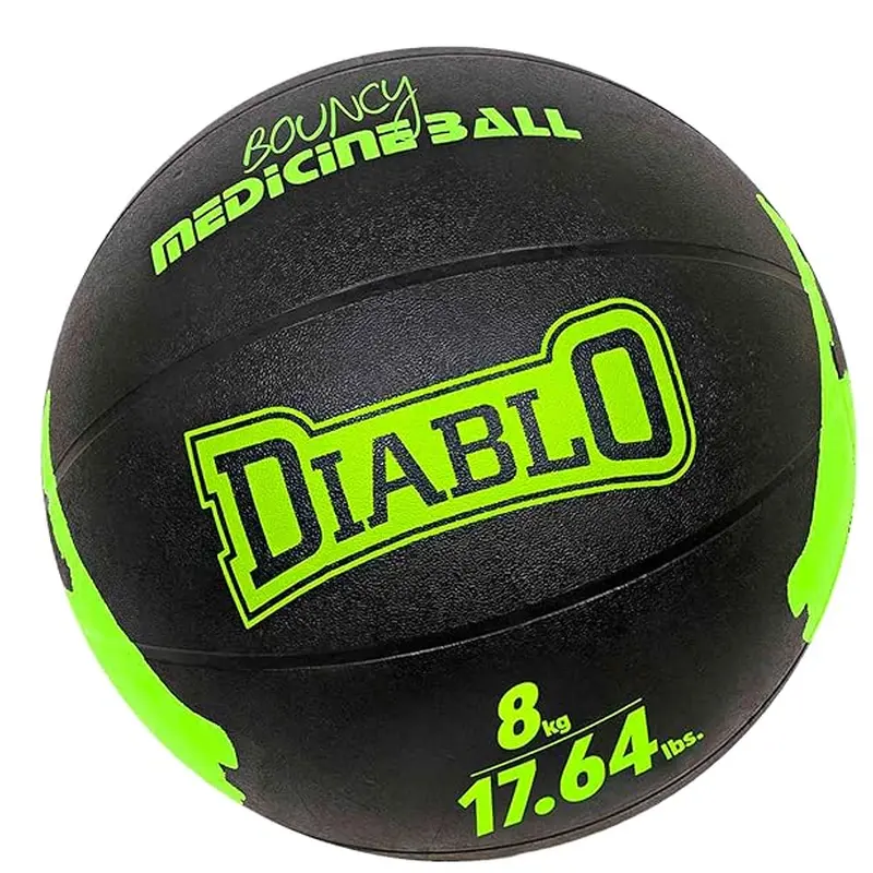 DIABLO Rubber Medicine Balls (1KG, 2KG, 3KG, 4KG, 5KG, 6KG, 7KG, 8KG, 9KG, 10KG)| Kibi Sports