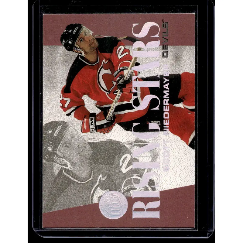 1995-96 Fleer Ultra - Rising Stars - Gold Medallion - Scott Niedermayer #5