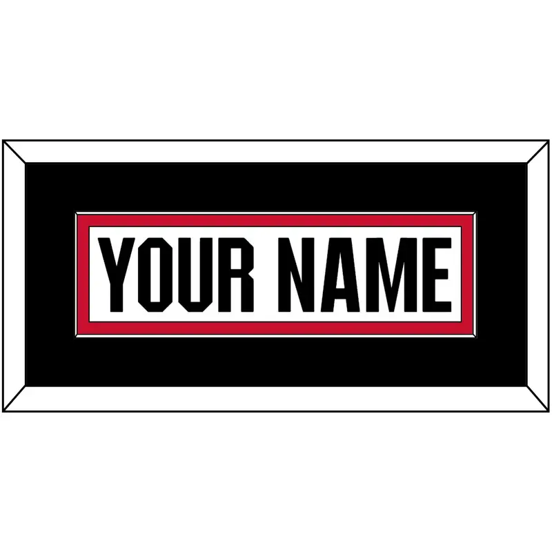 Ottawa Nameplate - Road White (2017-2020) - Single Mat 4