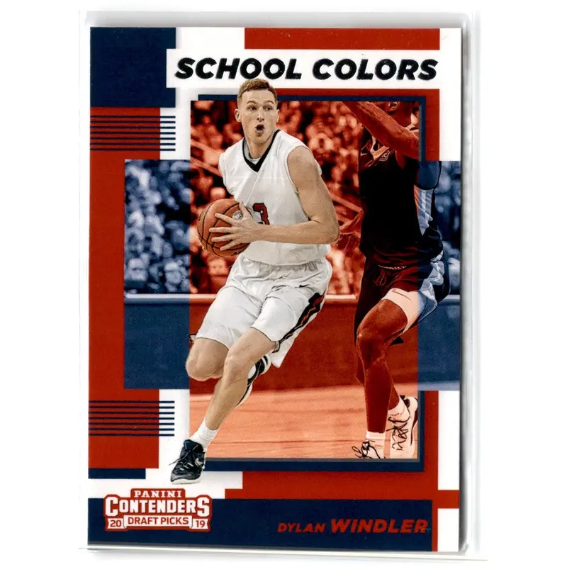 2019 Panini Contenders Draft Picks School Colors Dylan Windler #33