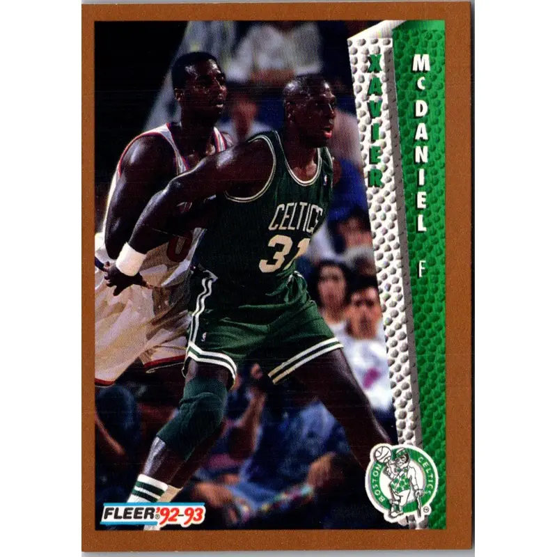 1992 Fleer Xavier McDaniel #307