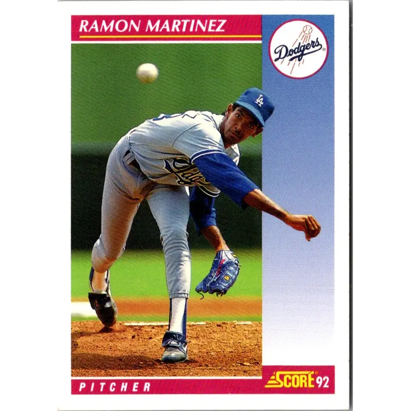 1992 Score Ramon Martinez #610