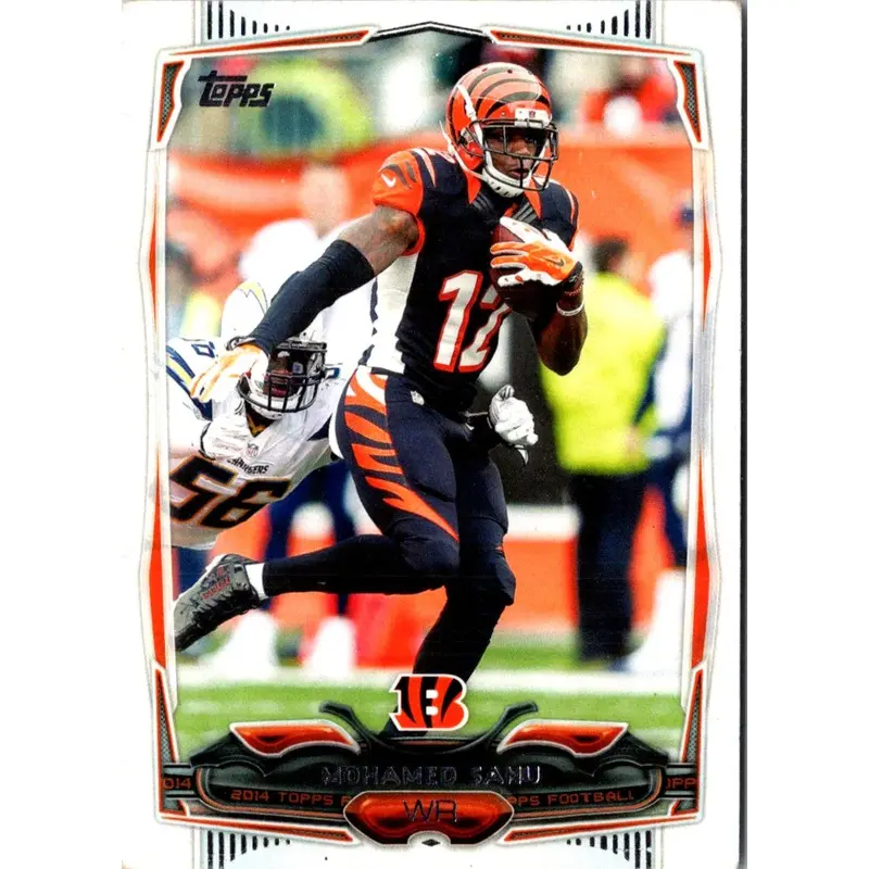 2014 Topps Camo Mohamed Sanu #15