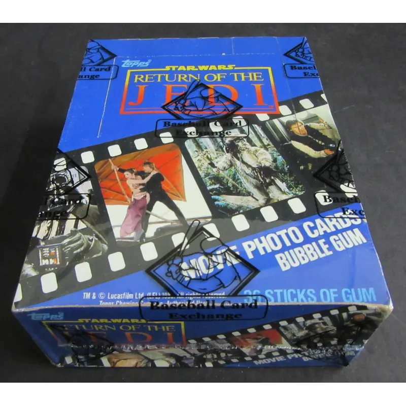 1983 Topps Return Of The Jedi Unopened Series 1 Wax Box (BBCE) (Non)