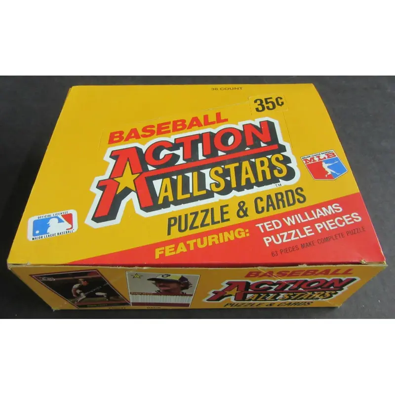 1984 Donruss Action All Stars Baseball Unopened Box