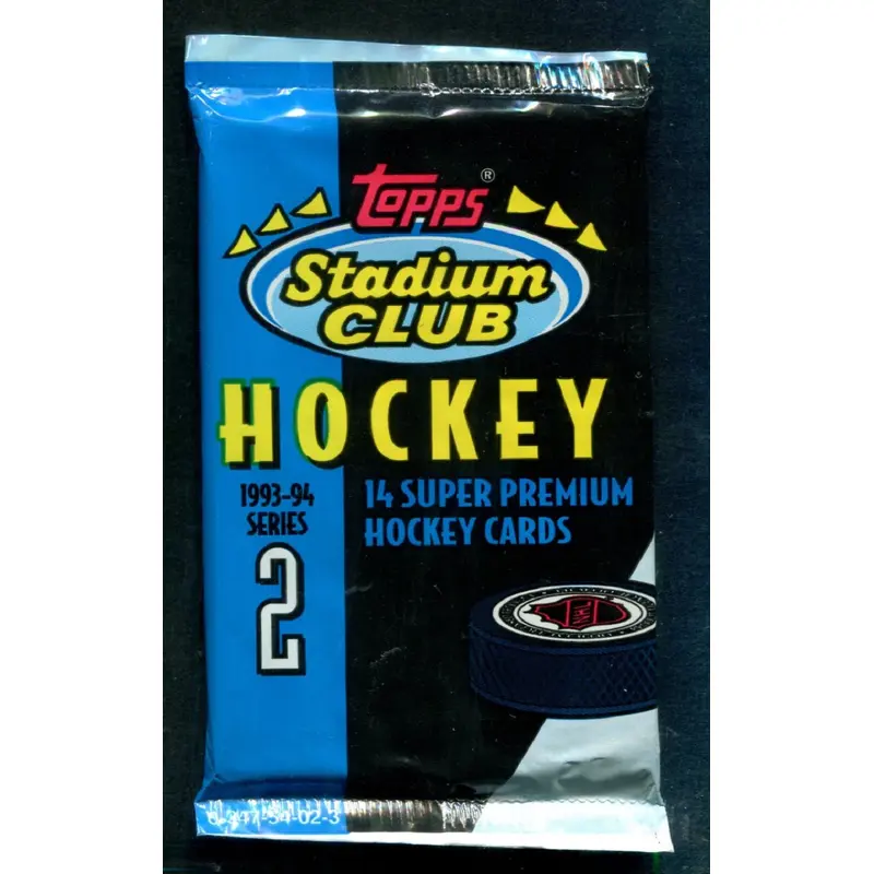 1993/94 Topps Stadium Club Hockey Series 2 Pack (15)