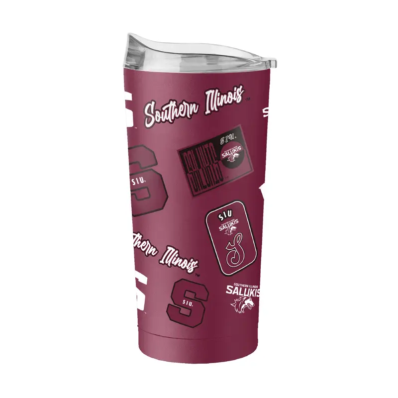 Souther Illinois 20oz Dreamweave Powder Coat Tumbler