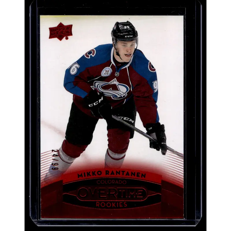 2015-16 Upper Deck GTS Overtime - Red Foil - Mikko Rantanen #171 /99 RY