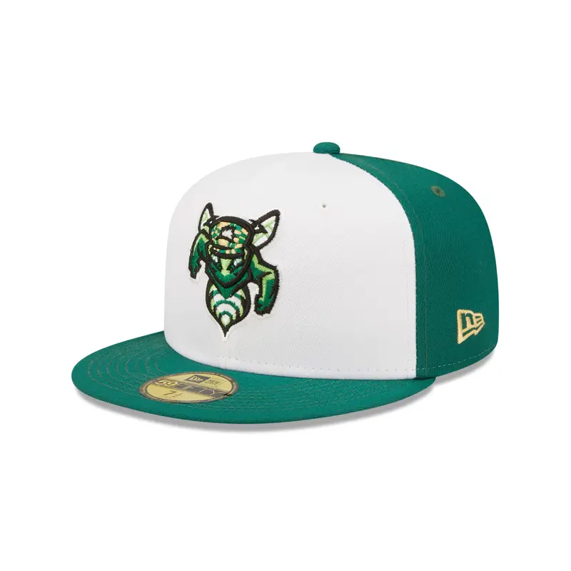 New Era - 59fifty Fitted - MiLB - AC Perf - Augusta Green Jackets - White/Green