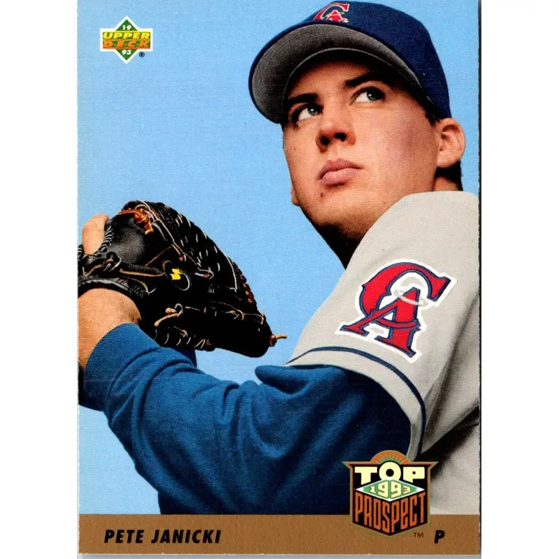 1993 Upper Deck Gold Hologram Pete Janicki #422