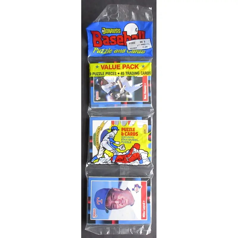 1988 Donruss Baseball Unopened Rack Pack (45)