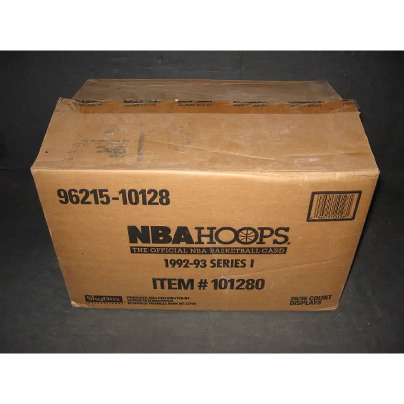 1992/93 Hoops Basketball Series 1 Case (20 Box)