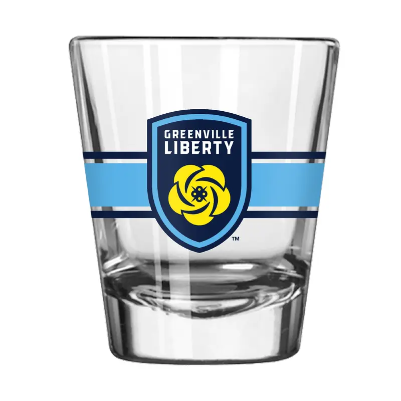 Greenville Liberty 2oz Stripe Shot Glass