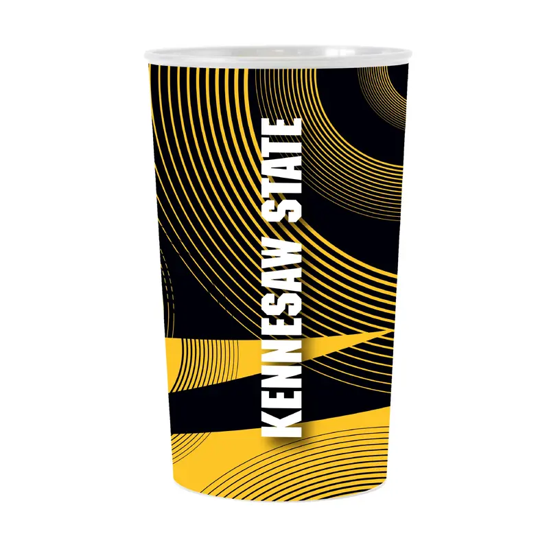 Kennesaw State Geometric Hardwall Cup 4 Pack