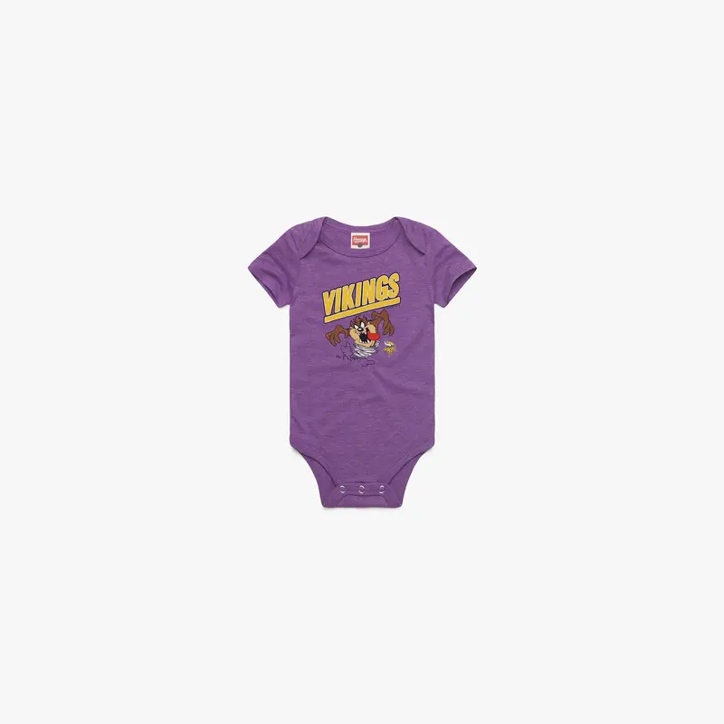 Looney Tunes Taz x Minnesota Vikings Baby One Piece