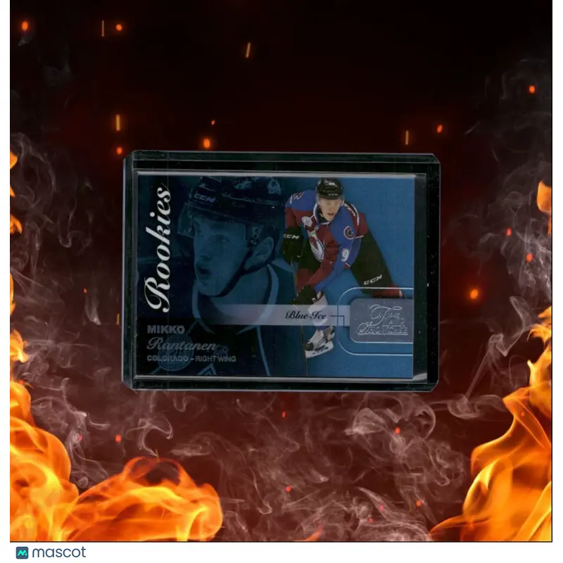 2015-16 Fleer Showcase Flair Mikko Rantanen Blue Ice Rookie #54