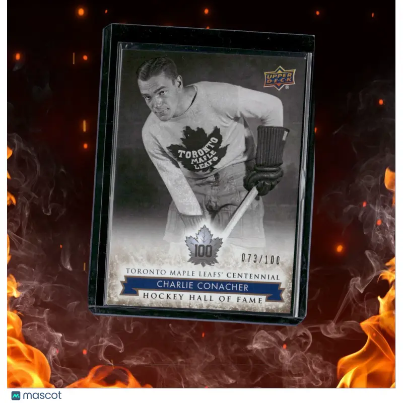 2017-18 Upper Deck Toronto Maple Leafs Centennial Charlie Conacher Gold HoF