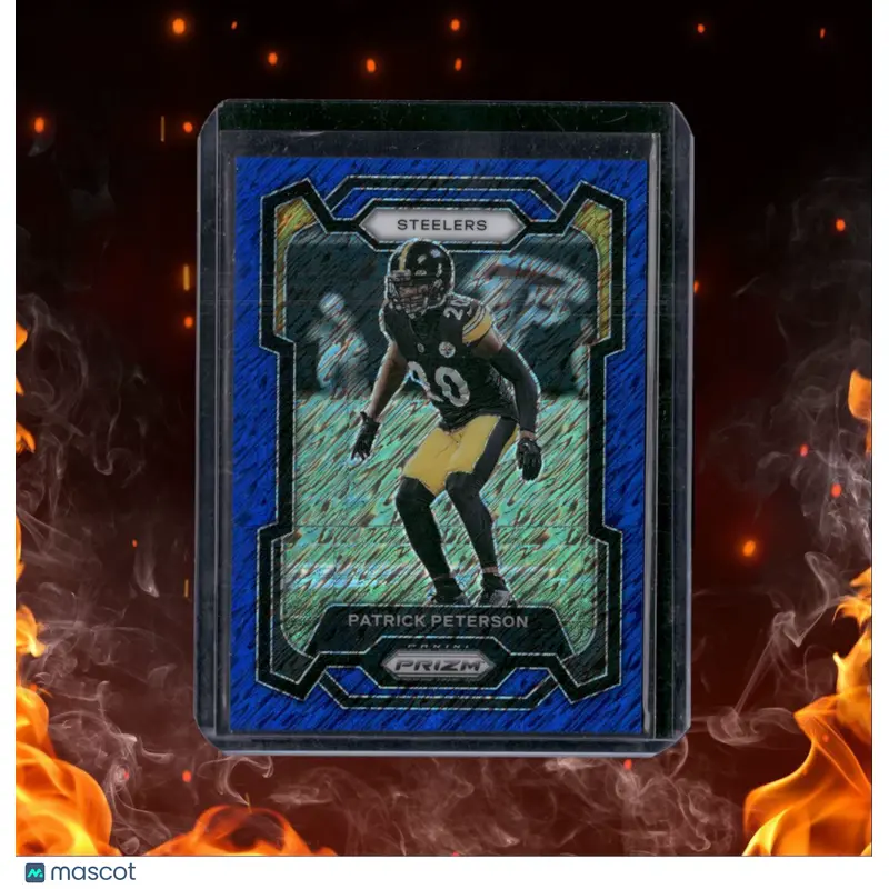 2023 Panini Prizm Patrick Peterson Blue Shimmer 06/25 #253