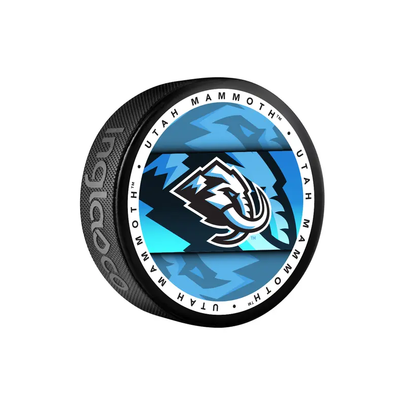 NHL Utah Mammoth Medallion Souvenir Collector Hockey Puck
