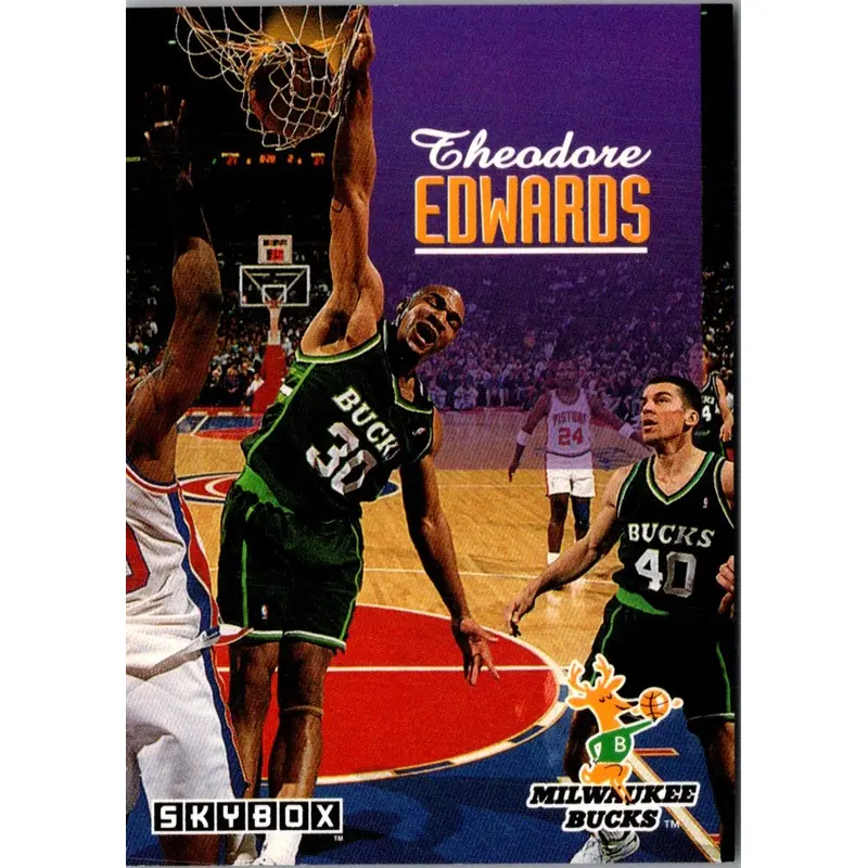 1992 SkyBox Theodore Edwards #364