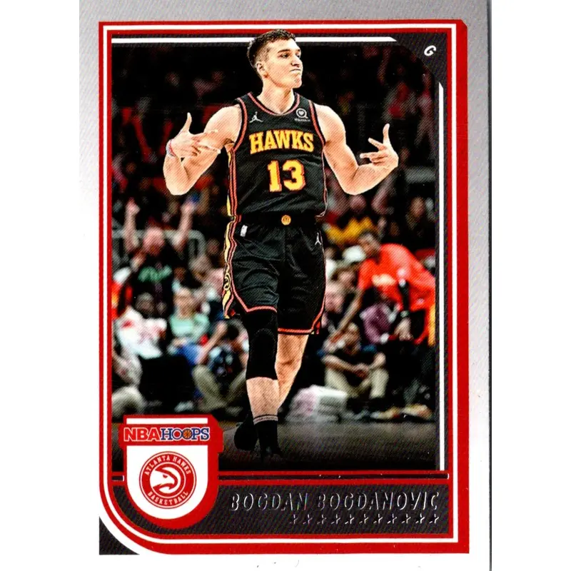 2022 Hoops Red Backs Bogdan Bogdanovic #84