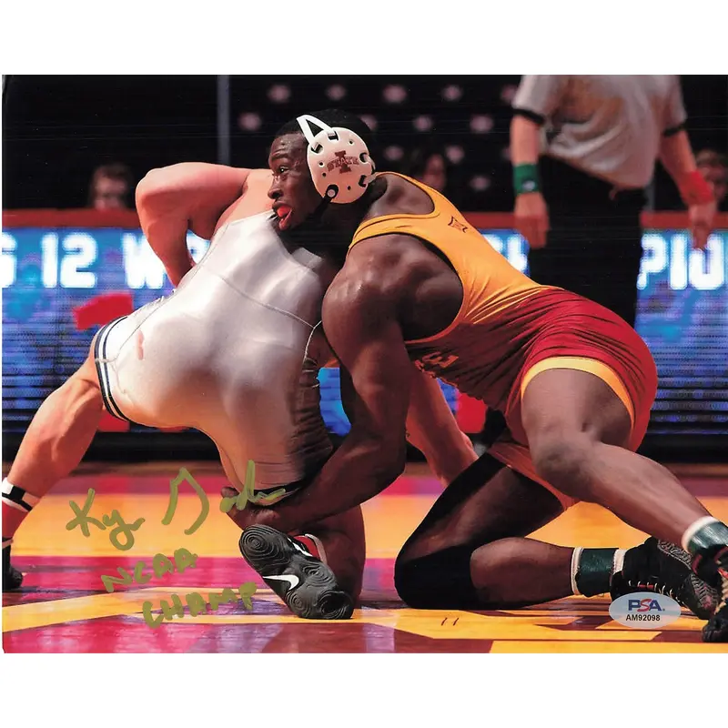 Kyven Gadson signed 8x10 photo PSA/DNA Autographed "NCAA Champs"
