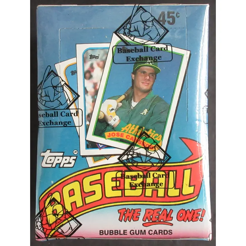 1989 Topps Baseball Unopened Wax Box (FASC)