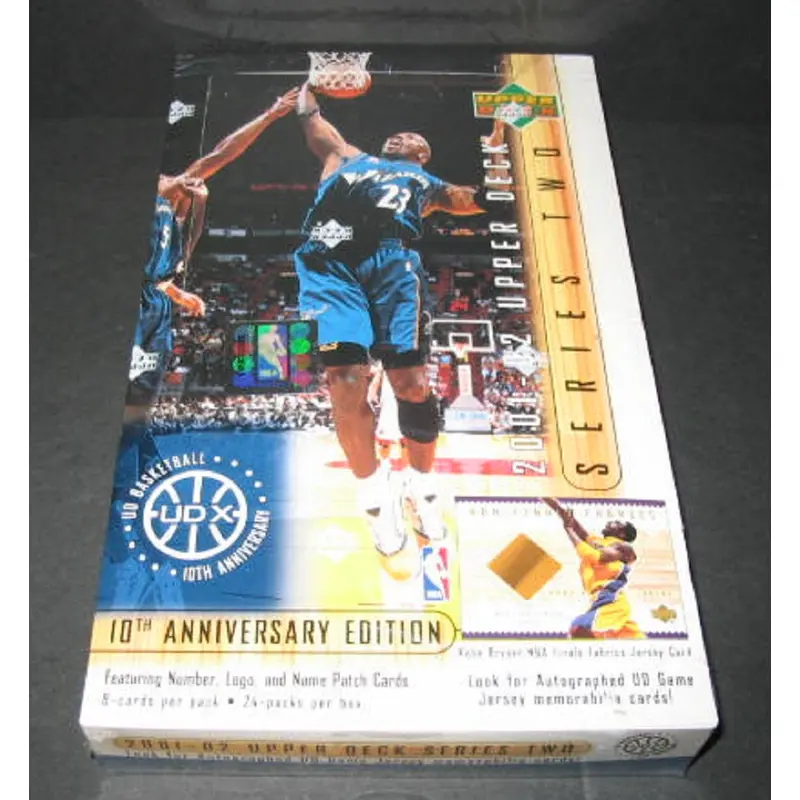 2001/02 Upper Deck Basketball Series 2 Box (Hobby)