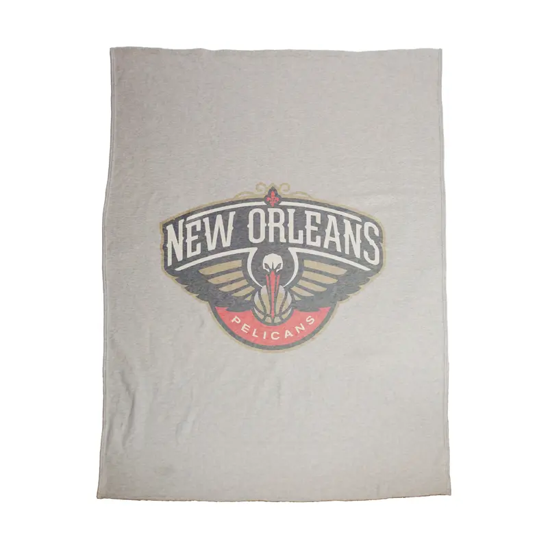 New Orleans Pelicans Oversized Logo Sublimated Sweatshirt Blanket