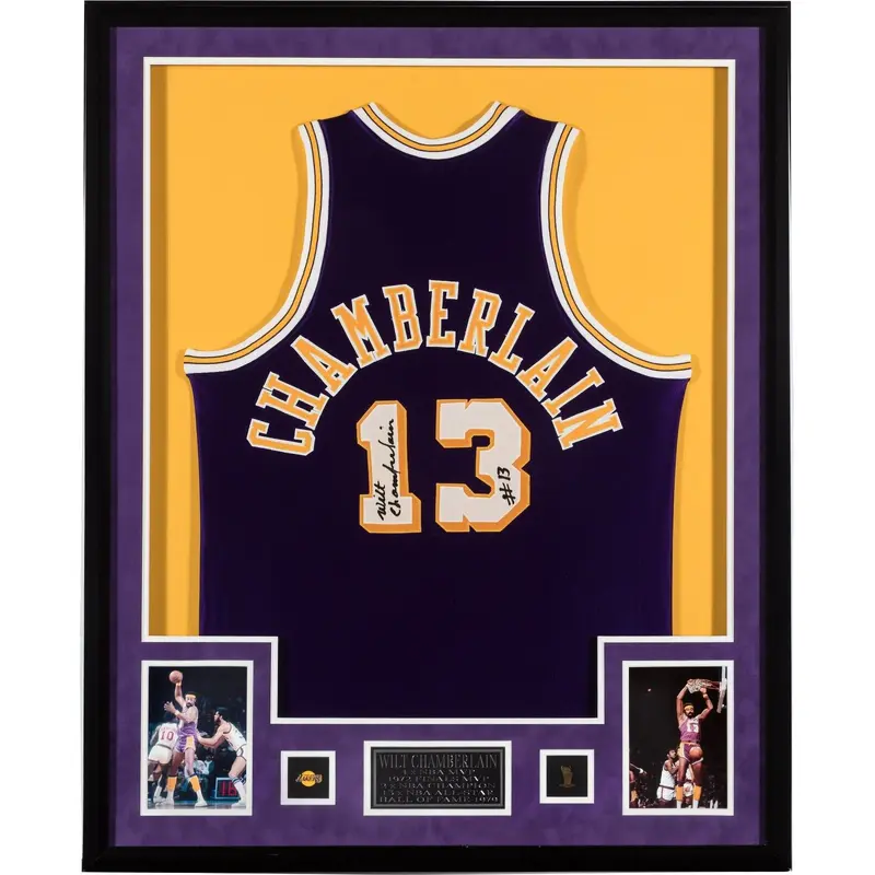 Wilt Chamberlain Signed Authentic Los Angeles Lakers Jersey PSA DNA & Beckett