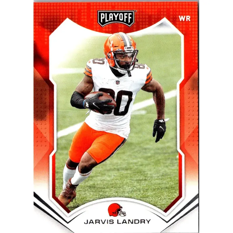 2021 Panini Playoff Red Zone Jarvis Landry #39