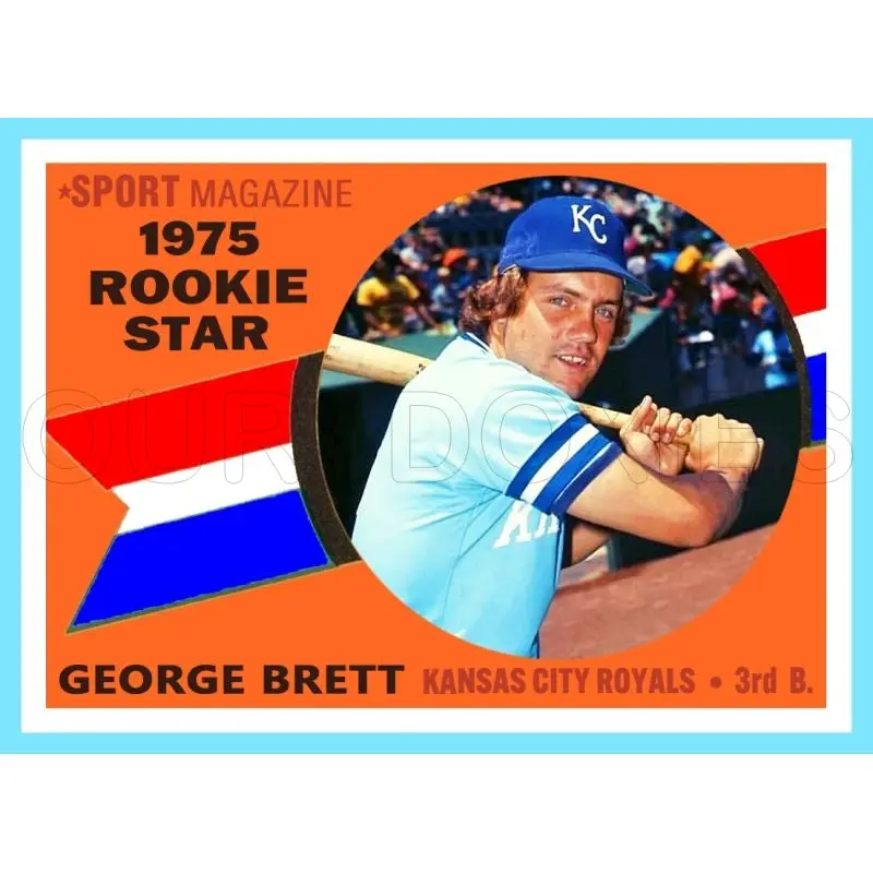 George Brett 1960 Topps RS Custom Card - 4185