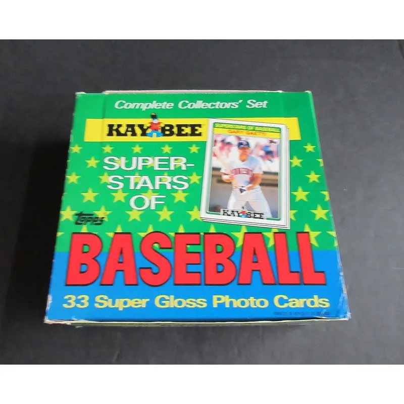 1988 Topps Kay-Bee Toys Superstars of Baseball Factory Set Box (24/33)