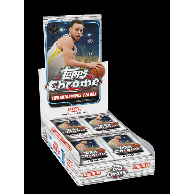 2024-25 Topps Chrome Basketball Hobby Box